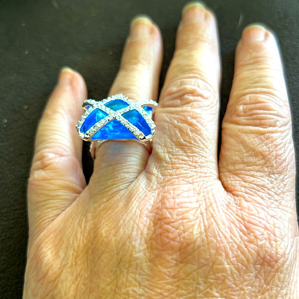 Silver Cocktail Ring